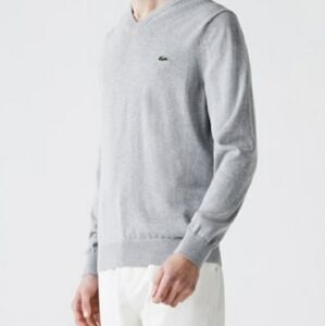 Locust Men's V-neck Organic Cotton Sweater